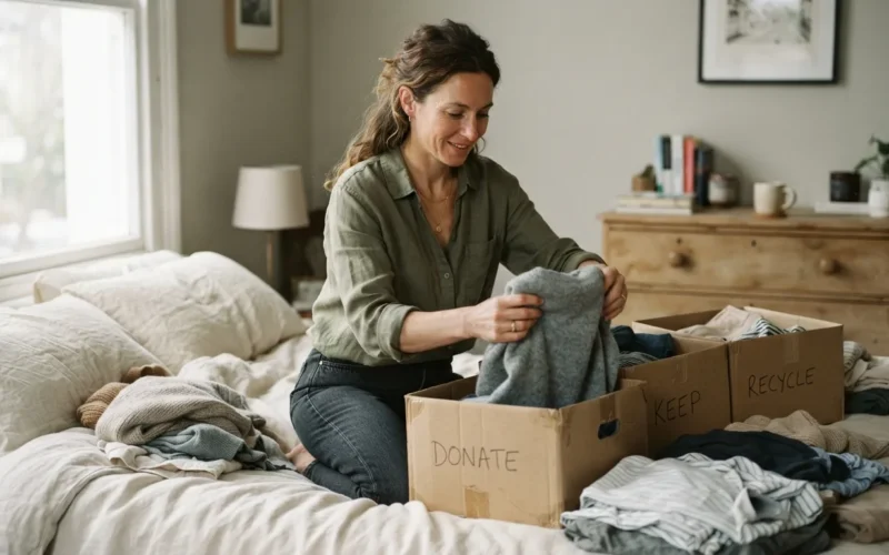 Jak zorganizować szafę metodą Marie Kondo? 7 kroków do idealnego porządku