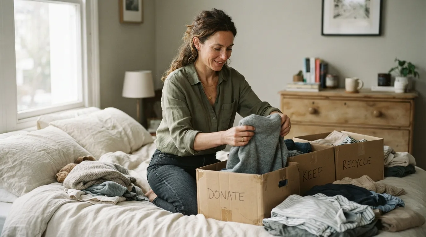 Jak zorganizować szafę metodą Marie Kondo? 7 kroków do idealnego porządku