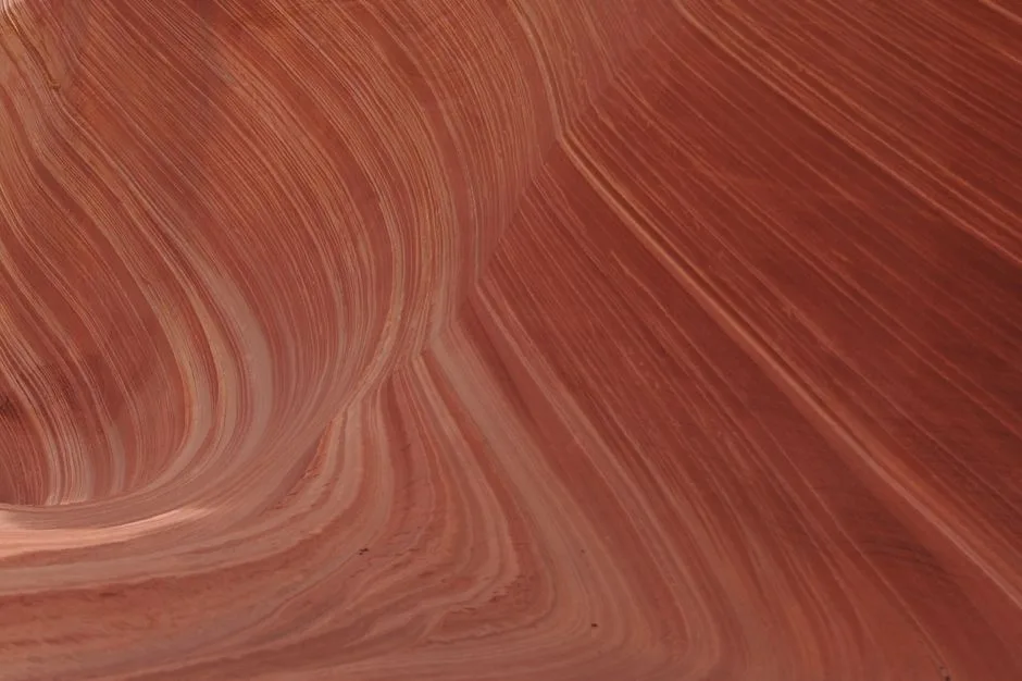 A beautiful aerial view showcasing intricate sandstone patterns in a natural setting.